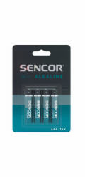 baterie Sencor 1,5  AAA  4-pack  blistr/