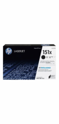 HP 151X - Vysoká výtežnost - cerná - originální - LaserJet - kazeta s barvivem (W1510X) - pro LaserJet Pro 4003dn, 4003dw, MFP 4103fdw