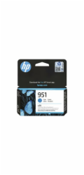 HP 951 - 9 ml - azurová - originální - Officejet - inkoustová cartridge - pro Officejet Pro 251dw, 276dw, 8100 ePrinter, 8600 Premier, 8610, 8620, 8640