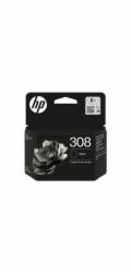 HP 308 - Cerná - originální - blistr - inkoustová cartridge - pro ENVY 6110e, 6120e, 6122e, 6130e, 6132e, 6520e, 6530e, 6532e