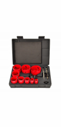 AWTools AWTOOLS Sada bimetalových děrových pil 19-64 mm 13dílná.