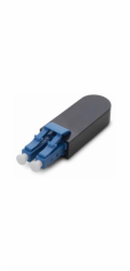 Startech - Loopback adapter - kompatibilní s TAA - jednoduchý režim LC/UPC (M) - optické vlákno - duplex - 9 / 125 mikron - OS1/OS2 - modrá