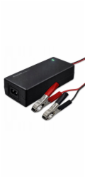 Qoltec Nabíječka baterií AGM GEL STD | Nabíječka 12V | 4A | 48W | LED | Kabel 1,8m
