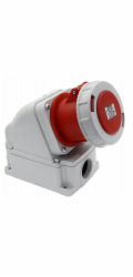 Pevná zásuvka 63A 5P 400V IP67 24395 FAMATEL