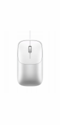 Satechi Satechi Slim LX drátová myš - optická myš USB-A/USB-C (stříbrná)