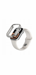 Amazingthing Pouzdro AMAZINGTHING Minimal pro Apple Watch 46 mm – stříbrné
