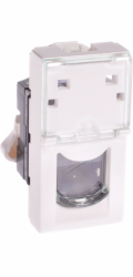 Legrand Jednoduchá zásuvka RJ45 5E Mosaic bílá - 076552