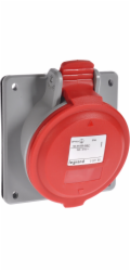 Legrand Panelová zásuvka 5P 16A 400V červená IP44 P17 TEMPRA PRO (555189)