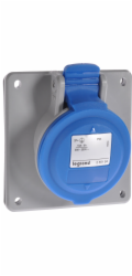 Legrand Panelová zásuvka 16A 3P 230V modrá IP44 P17 TEMPRA PRO (555184)