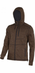 Lahti Pro Mikina s kapucí se zipem, hnědá, 3XL, CE, LAHTI