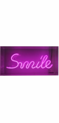 Zumaline Zuma Line Neonová stropní lampa FM-NLB46 neonová nástěnná lampa 1x5W LED K 150 lm růžová