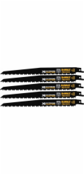 Dewalt Xtreme Runtime 230mm (9) 6tpi řasící čepel - 5 ks