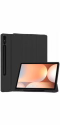 4kom.pl Pouzdro na tablet Smart Case pro Galaxy Tab S10+ S10 Plus 12.4 X820, černé