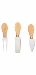 Secret de Gourmet Servírovací talíř na sýr s noži, 5 kusů, 30x28 cm