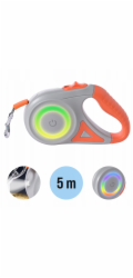 ExtraLink Pupilplanet | Natahovací vodítko | 5m LED s bočním světlem