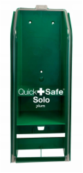 Plum PLUM QuickSafe Solo Station, prázdná, nástěnná, zelená