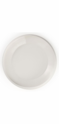 Verlo Plochý talíř Gourmet, 29 cm, slonovinová kost, Eter Cloud