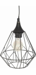 Atmosphera Závěsná lampa Stropní lampa Atmosphera Černá metalická