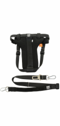 BarryKing Postroj pro psy do auta, velikost L, 24x19x10 cm, polyesterový materiál