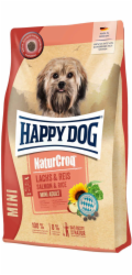 Happy Dog NaturCroq Mini losos a rýže, suché krmivo, 4 kg
