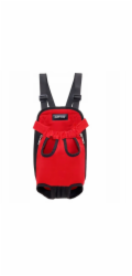 Barry King Přepravka pro psy , červená, XL, průměr 61 cm, délka 40 cm, (vzdálenost tlapek vzadu/vpředu 15,5 cm)