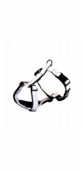 Trixie Premium Reflect, postroj pro psy, M–L: 55–75 cm/25 mm, reflexní