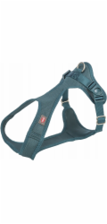 Trixie Comfort Soft, postroj pro psy, petrolejová, S–M: 35–60 cm/20 mm