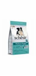 Schesir Original, suché krmivo, pro štěňata, kuřecí, 3 kg, sáček, pro střední plemena