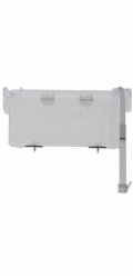 Fluval třecí box na ryby, závěsný, průhledný, sklo, velikost L, 12 x 26 x 14 cm, 2 l