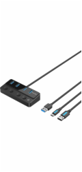 Vention 5v1 USB 3.0 Hub s individuálními vypínači