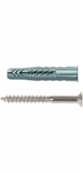 Fischer Univerzální hmoždinka se šroubem UX 6 x 50 R 25 kusů (94759)