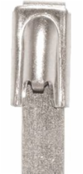 Ergom TSB kyselinovzdorná ocelová kabelová páska s kuličkovým zámkem 200 x 4,6 mm 100 ks (E01TK-03020100201)