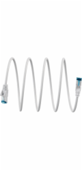 Goobay Propojovací kabel , Cat 6a, S/FTP (PiMF), bílý, 20 m (79417)