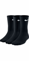 Nike Balení 3 kusů lehkých ponožek , černé, velikost M (SX4704-001)