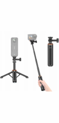 VRIG stativ Selfie Stick Grip 3v1 pro Gopro Insta360 Dji Xiaomi Sjcam 1/4 / Ac-81