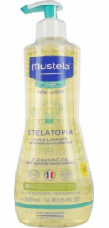 Laboratoires Expanscience Polska Mustela, Stelatopia čisticí olej, 500 ml - Dlouhá trvanlivost!