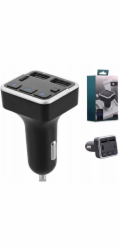 TnB FM vysílač FM 12-24V Bluetooth USB nabíječka Handsfree sada do auta / Fmct07v2