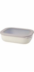 Mepal Cirqula obdélníková miska 2000ml Nordic White 106259032500