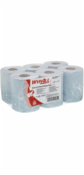 Kimberly-Clark Wypall Reach - Papírové ručníky v roli s centrálním podáváním, maloobchod a servis - modré