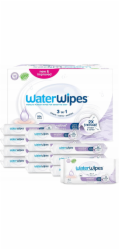 WaterWipes Vlhčené ubrousky Sensitive+ s levandulí 12x60 ks.