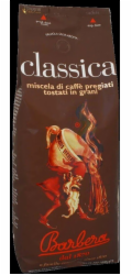 Barbera Kávová zrna Classica 1 kg