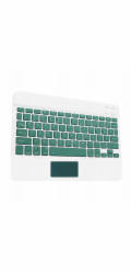 4kom.pl Pouzdro a KLÁVESNICE s touchpadem pro Xiaomi Pad 7 / Pad 7 PRO 11.2, držák stylusu, zelené