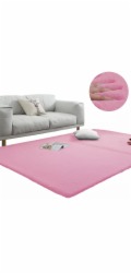 Family Fabrics Koberec Rabbit Strado do obývacího pokoje 60x100 v barvě SakuraPink