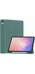 4kom.pl Pouzdro na tablet SMART PENCIL pro Samsung Galaxy Tab S11 11 SM-X730 SMX736 s klopou, zelené