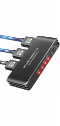 Pawonik ROZDĚLOVAČ HDMI 2.1 1x2 ROZDĚLOVAČ ULTRAHD HDCP 2.3 8K60HZ 4K 120HZ - 2 TV jedna velikost