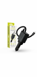 Mobile Origin Nabíječka do auta Mobile Origin 4v1 50W CA28 - kabel USB-C + USB-A, USB-C a Lightning
