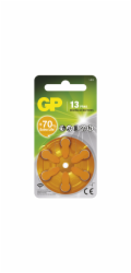 Baterie GP ZINC AIR ZA13/PR48, 1,4V, 6 ks.