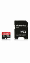 TRANSCEND MicroSDHC karta 8GB Premium, Class 10 UHS-I 300x + adaptér