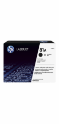 HP 81A Black LJ Toner Cart, CF281A (10,500 pages)