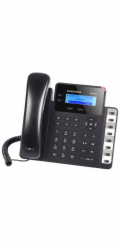 Grandstream GXP1628, 2,95" LCD podsv. disp., 2 SIP účty, 3prog. tlačítka, 8 BLF, dual Gbit port, PoE